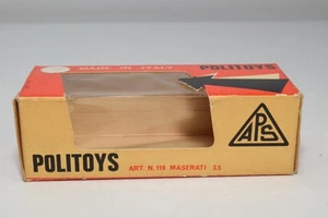 B75 1:41 ORIGINAL EMPTY BOX FOR POLITOYS 119 MASERATI 3.5 LITRE EXC. 4 - Bild 1 von 9