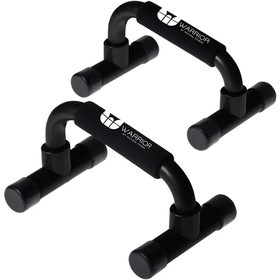 Lifeline USA Natural Fitness Warrior Push up Bars - Black Without Tags