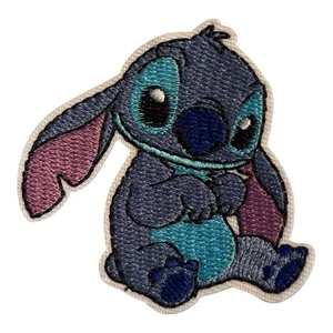 Parche bordado Lilo And Stitch hierro en C + ¡Una pegatina Disney gratis!! - Imagen 1 de 3