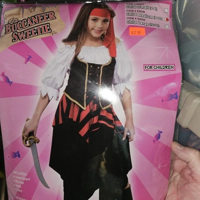 DISFRAZ DE CARAMELO PIRATA BUCANERO NIÑOS Foto 1 de 4