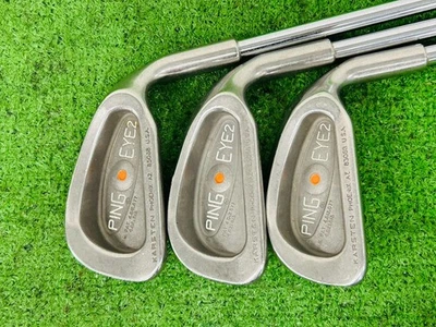 Ping Eye2 Iron Set 5-9 RH Ping ZZ Lite Steel Shaft Orange Dot EL4232 - Image 1 of 4