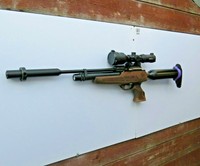 Air Rifle Air Pistol Airsoft Gun Wall Mount Hanging Kit - PCP CO2 Springer