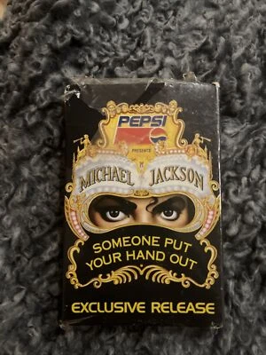  Michael Jackson 1992 PEPSI 'Someone Put Your Hand Out' Promotional Cassette New - Image 1 of 4