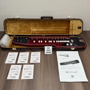 Suzuki Ran Peacock harp Taishogoto soprano w/New strings & English manual USED - Picture 1 of 7