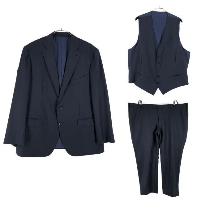 Suitsupply Traje Lazio Lana Formal EU:62; UK/US:52S - W46 L32 - Imagen 1 de 4