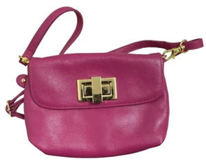 Rowallan Bag Purse Womens Small Leather Crossbody Pink Adjustable Strap Feminine - Picture 1 of 24