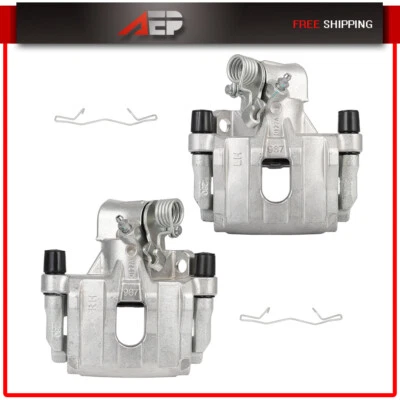 Par de pinzas de freno traseras para Volvo C30 2008-2013 06-13 Volvo C70 con soporte Foto 1 de 4