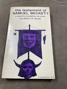 The Testament of Samuel Beckett 1964 Jacobsen & Mueller Paperback 1st Edition - Imagen 1 de 3
