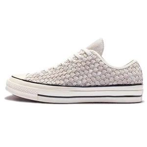 Chuck Taylor All Star '70 Tejido Gamuza Blanco/Negro/Egret 151245C (8.5, Blanco/Negro - Imagen 1 de 6