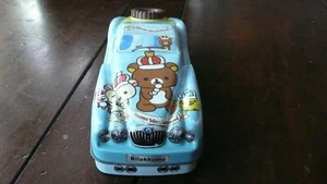 RARO astuccio portamatite in metallo San-X Rilakkuma a forma di auto 2013 - Foto 1 di 10