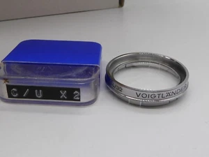 Voigtlander 32mm Focar 2 Close-Up Filter - original case vgc free postage - Picture 1 of 8