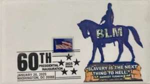 DONALD TRUMP 2025 60th PRESIDENTIAL INAUGURATION EVENT COVER Black Lives Matter - Picture 1 of 1