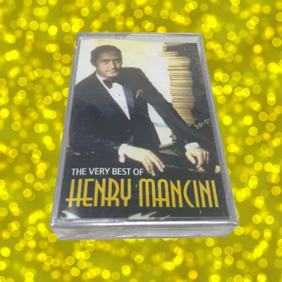 New Vintage The Very Best of Henry Mancini Audio Cassette Tape 1981 BMG Sealed - Image 1 of 3