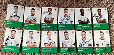 28 Autogrammkarten DFB U21 Nationalmannschaft 2022 Handsigniert
