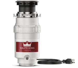 Triturador De Basura 1/3 HP Con Cable Debajo Del Fregadero Desechos Alimentos - Picture 1 of 7