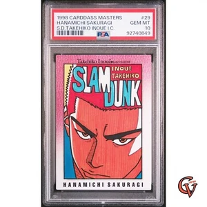 PSA 10 Carddass Masters Slam Dunk Hanamichi Sakuragi Takehiko Inoue Illustration - Picture 1 of 4