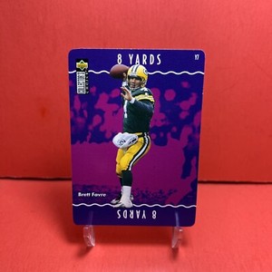 1996 Upper Deck Collector's Choice Update You Make the Play Brett Favre Y7 HOF