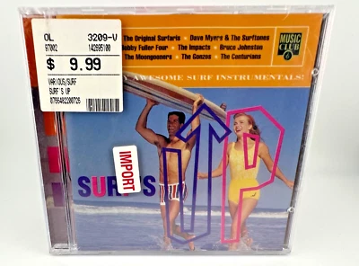 Surf's Up : 30 Totally Awesome Surf Instrumentals! [ *RARE NEW CD, 1995] *SEALED - Image 1 of 4