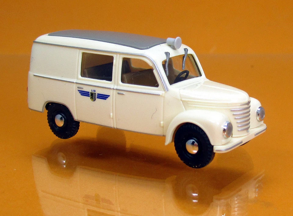 Busch MCZ 03-247 IFA Framo Barkas V901/2 Dispatcher LVB Leipzig 1:87 Modellauto - Bild 1 von 1