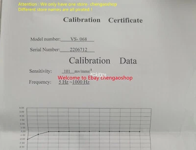 1PCS B&K Vibro VS-068 Sensor Brand NEW By Fedex or DHL Fast Shipping - Image 1 of 3