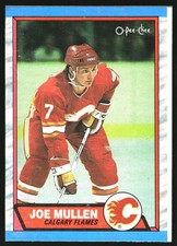 1989-90 O-Pee-Chee Box Bottoms #O Joe Mullen