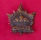 WW1 AIF Canadian Army CEF Cap Badge Original A
