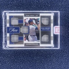 2022 Panini Three And Two Alfonso Soriano #FCS-AS - Full Count Swatches  # /49