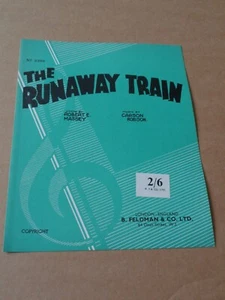 Carson Robison - The Runaway Train sheet music - Picture 1 of 1