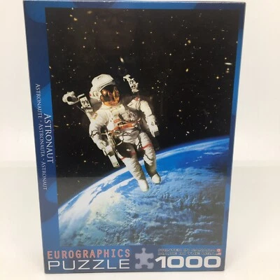 New - Astronaut - Eurographics Puzzle 1000 Pieces Jigsaw 19 1/4" x 26 5/8"	  - Image 1 of 4