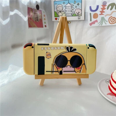 Cute Cartoon Psyduck Case For Nintendo Switch oled Skin shell Protective Cover - Image 1 of 4
