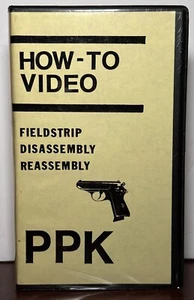 How-To Video Fieldstrip Disassembly Reassembly PPK VHS By John Seginski Rare - Imagen 1 de 6