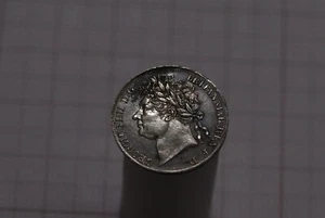 🧭 🇬🇧 UK GB MAUNDY SUPER 4 PENCE 1830 SILVER GEORGE IV NICE TONING B85 #Z8984 - Picture 1 of 5