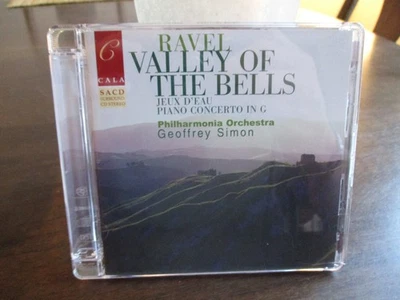 Ravel: Valley of the Bells; Jeau D'Eau; Piano Concerto in G - Cala SACD NM $27 - Image 1 of 2