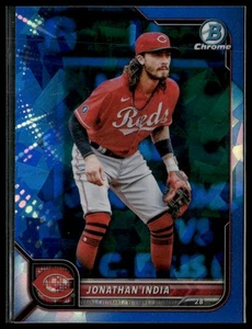 Jonathan India 2022 Bowman Chrome Sapphire Edition #54 Cincinnati Reds - Picture 1 of 2