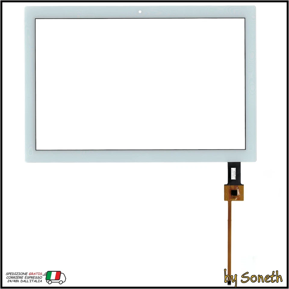 VETRO TOUCH SCREEN PER LENOVO TAB 4 X304 TB-X304F TB-X304L TB-X304N BIANCO - Immagine 1 di 1