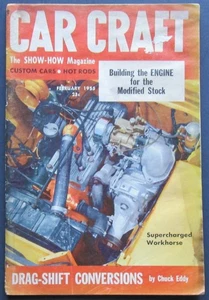 Car Craft Magazine February 1955 - Picture 1 of 4