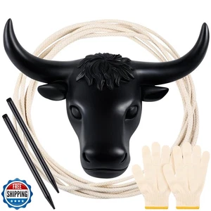WinnerWhy Junior Lenkkopf Dummy Set Horn Spread 11" Komplett Rodeo Set Cowb - Bild 1 von 5