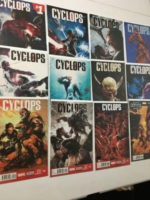 Cíclope (2014) Vol. 3 - Lote de 12 cómics - Serie completa Run of Issues #1-12 Foto 1 de 4