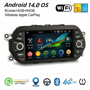 Carplay 4GB+64GB Android 14 DAB+ Autoradio Navi Fiat Tipo Aegea Egea Dodge Neon - Bild 1 von 24