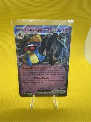 Cofagrigus ex 076/182 SV04: Paradox Rift Holo - Image 1 of 2