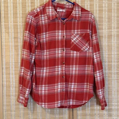 Женская фланелевая рубашка на пуговицах Oneill Top M в клетку вестерн ранчо опрятная богемное - Изображение 1 из 4