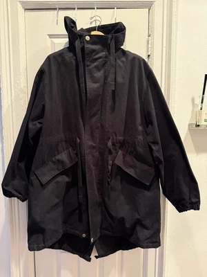 Parka Ance Studios Black Fishtail tamanho 50 - Imagem 1 de 4