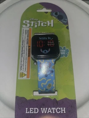 Disney Lilo and Stitch - Relógio LED NOVO EM FOLHA - Imagem 1 de 4