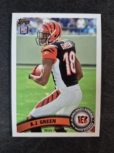2011 Topps #151 - A.J. Green Rookie RC Bengals Football Card NFL - Picture 1 of 2