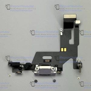 🌟Original🌟 Apple iPhone 11 Connecteur de Charge Microphone avec Vis ✅Livraison Flash✅ - Photo 1 sur 2