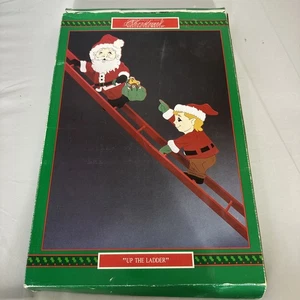 House of Lloyd Christmas Around World Up The Ladder Holz Display 1991 Vintage - Bild 1 von 10