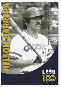 NELSON BARRERA 2025 PANINI LMB 100 ANOS STICKER CARD 20 DIABLOS ROJOS MEX LMB - Picture 1 of 3