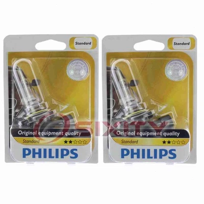 2 bombillas de faros de haz alto bajo Philips para Cadillac ATS XT5 2013-2019 sj Foto 1 de 4