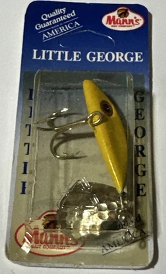 Little George vintage de hombre 3/4 oz amarillo/negro Foto 1 de 4
