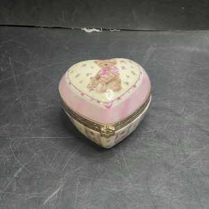 Limited Edition Bradex  "Forever In My Heart " Porcelain Heart Clock Grandmother - Picture 1 of 12